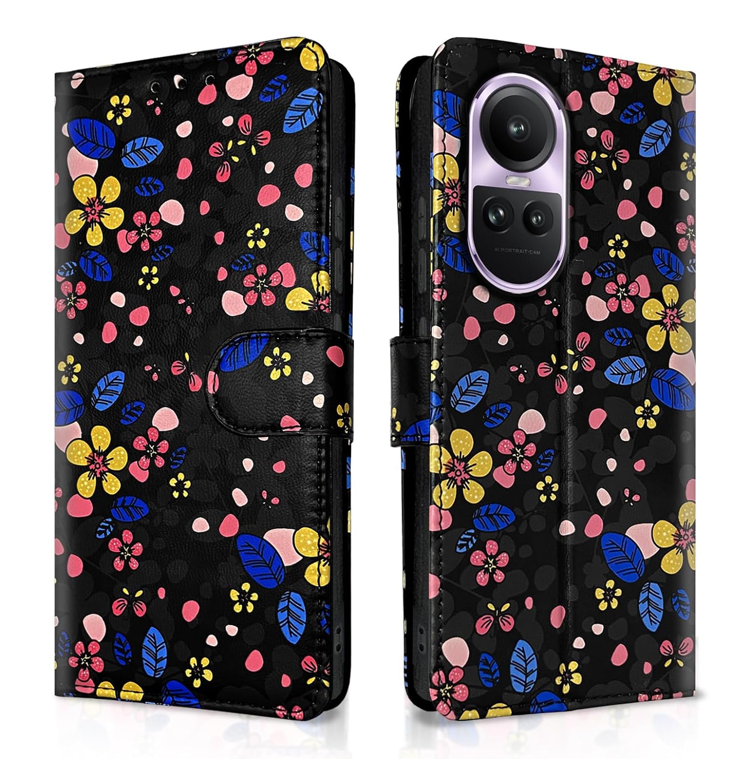 Black flip case for Oppo Reno 10 Pro 5G – Pikkme