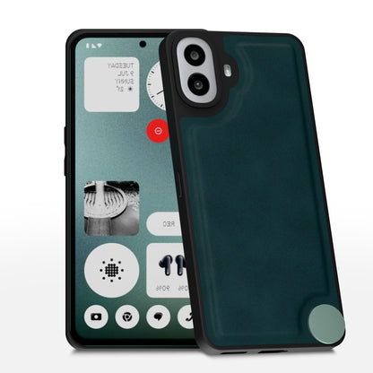 CMF by Nothing Phone 1 Premium Leather Back Cover by Pikkme - Green