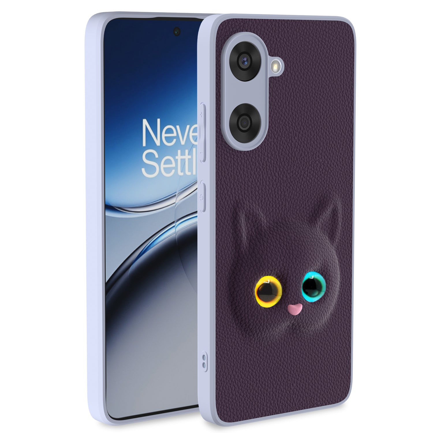 Pikkme Oneplus Nord Ce 5 5G kitty Back Cover - Purple