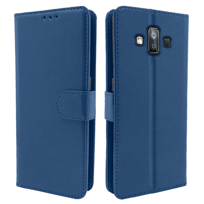 Pikkme Samsung Galaxy J7 duo blue Vintage Flip Cover