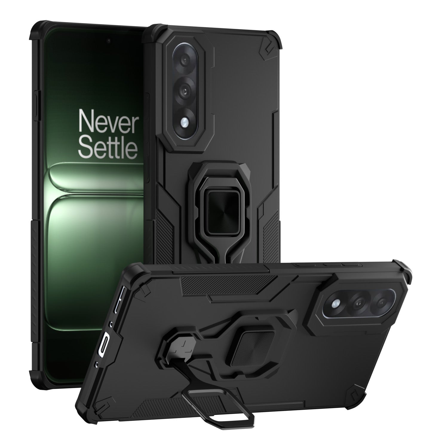 OnePlus Nord 5 5G mobile cover in black by Pikkme