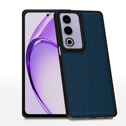 Oppo F27 Pro Plus 5G Premium Leather Back Cover by Pikkme - Blue