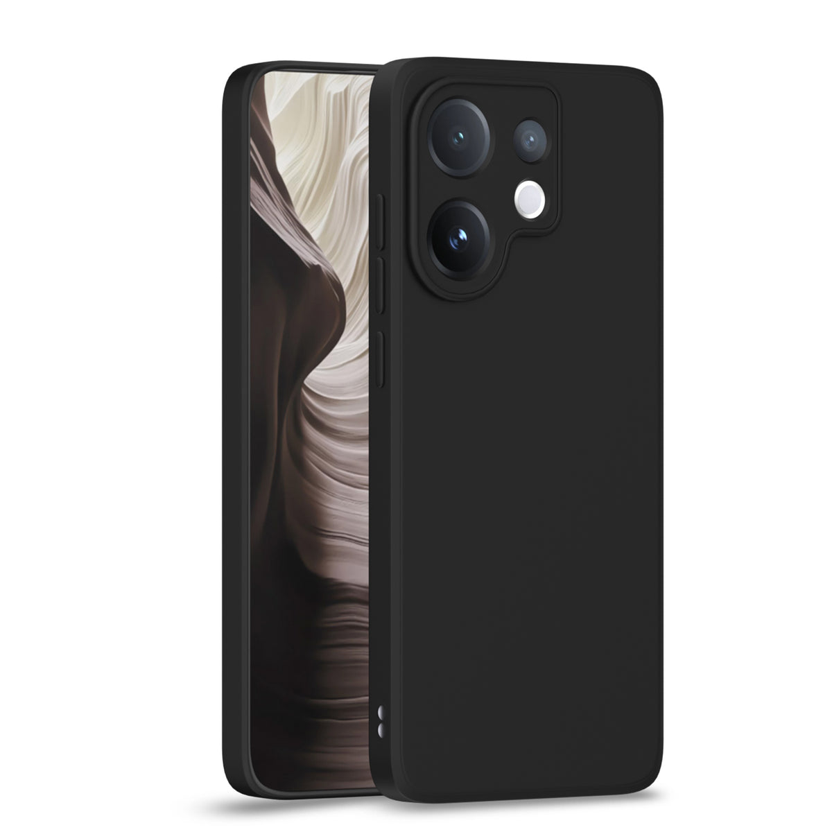 Vivo V60/T4 Pro 5G phone cover in black by Pikkme
