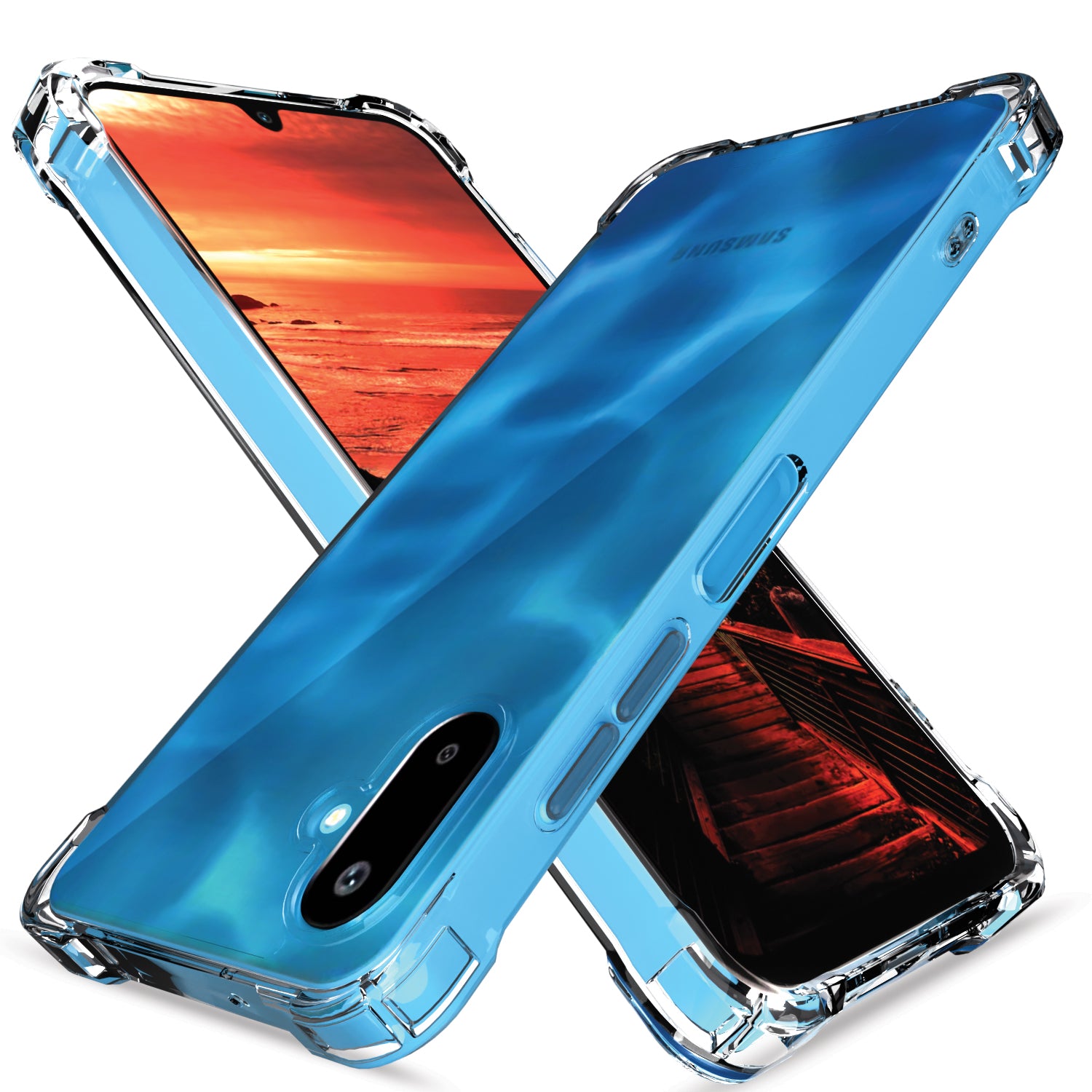 Pikkme Samsung Galaxy F06 5G / M06 5G  PC + TPU Crystal Clear Transparent Back Cover (Transparent)