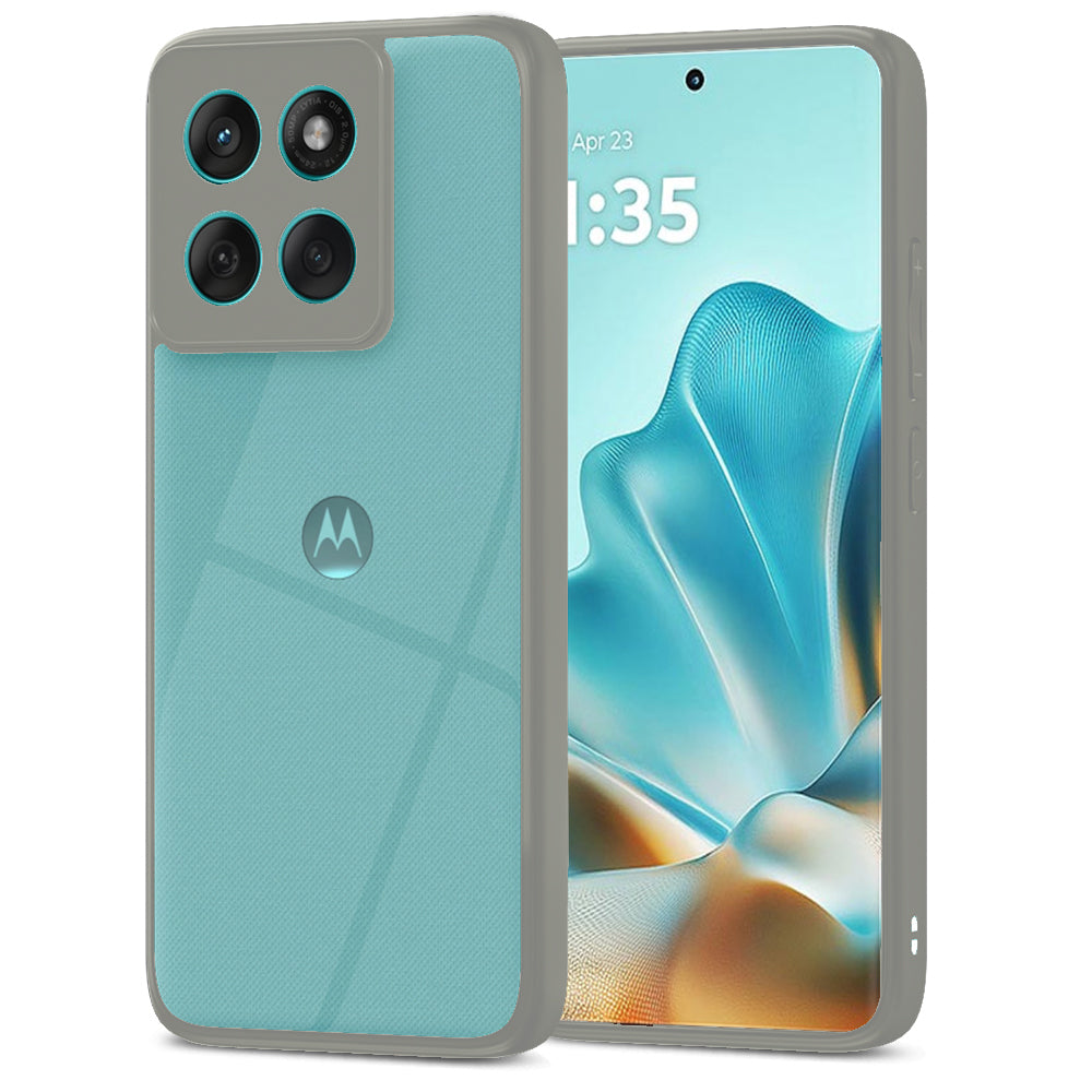 Pikkme Motorola Moto Edge 60 Fusion 5G Eagle 2 Back Cover (Grey)