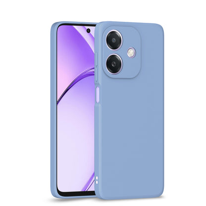 Pikkme aqua blue mobile back cover for Oppo A3x 5G/A3x 4G/A3 5G