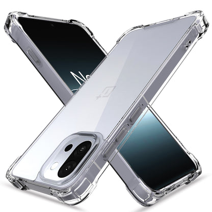 Pikkme OnePlus 13s 5G PC + TPU Crystal Clear Back Cover (Transparent)