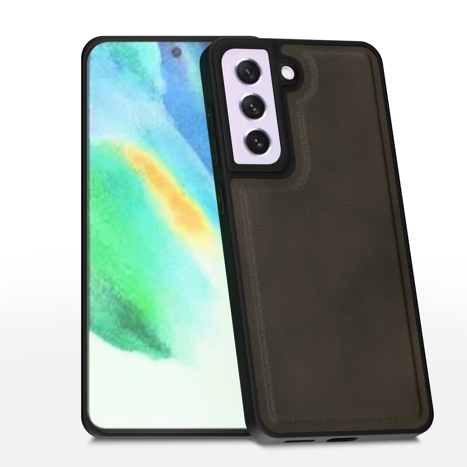 Samsung Galaxy S21 FE 5G Premium Leather Back Cover by Pikkme - Brown