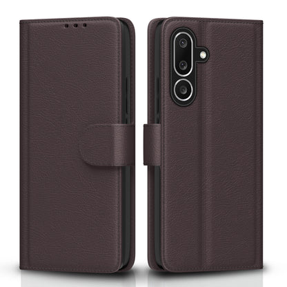 Pikkme Samsung Galaxy M56 5G Vintage Flip Cover (Coffee)