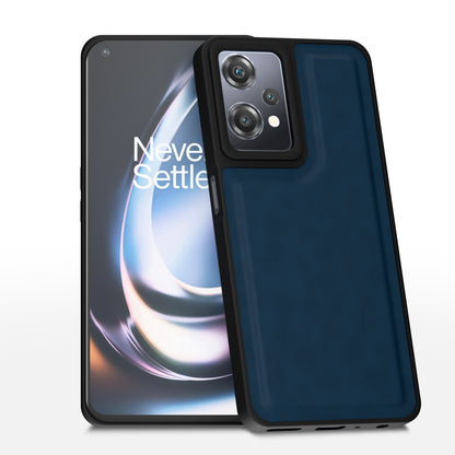 OnePlus Nord CE 2 Lite 5G Premium Leather Back Cover by Pikkme - Blue