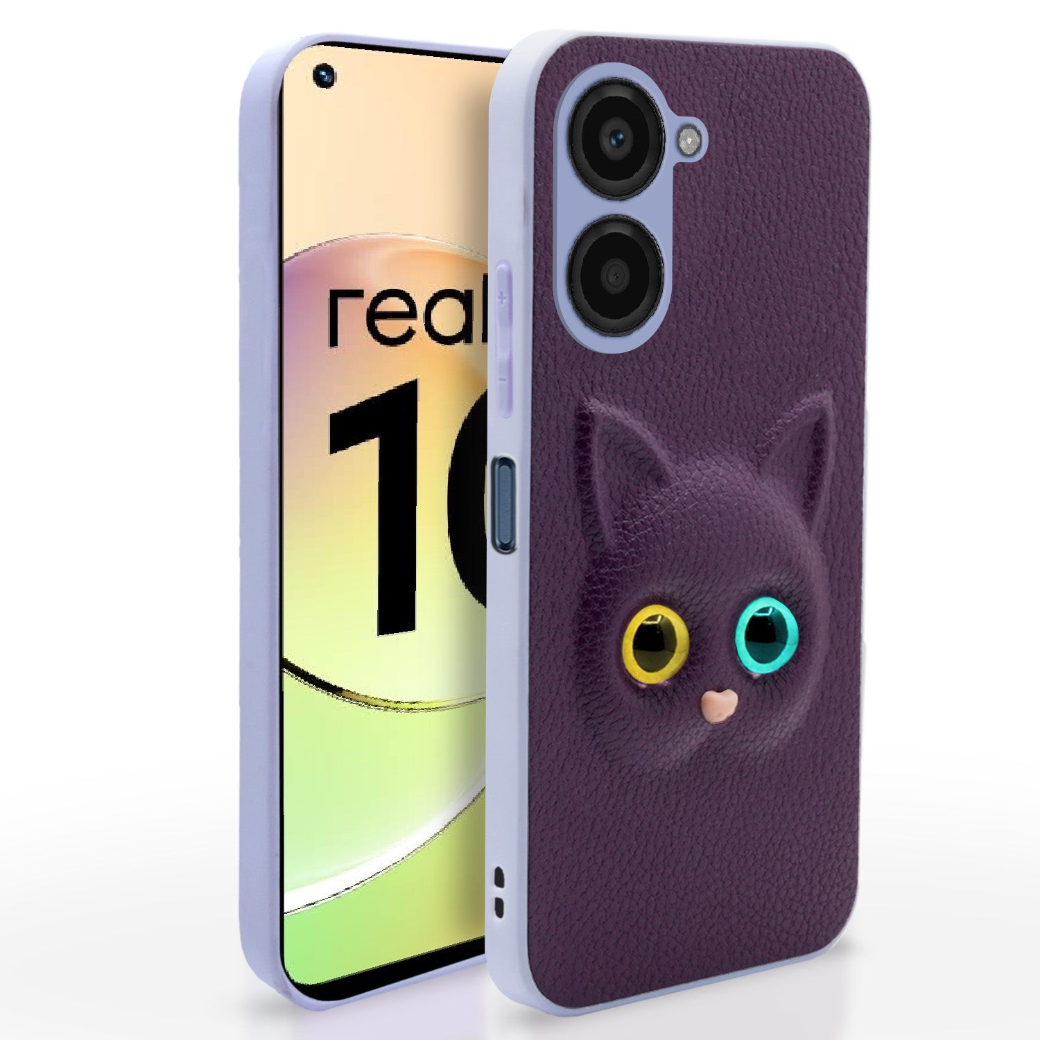  Realme 10 4G Kitty Back Cover -Purple