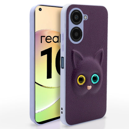  Realme 10 4G Kitty Back Cover -Purple