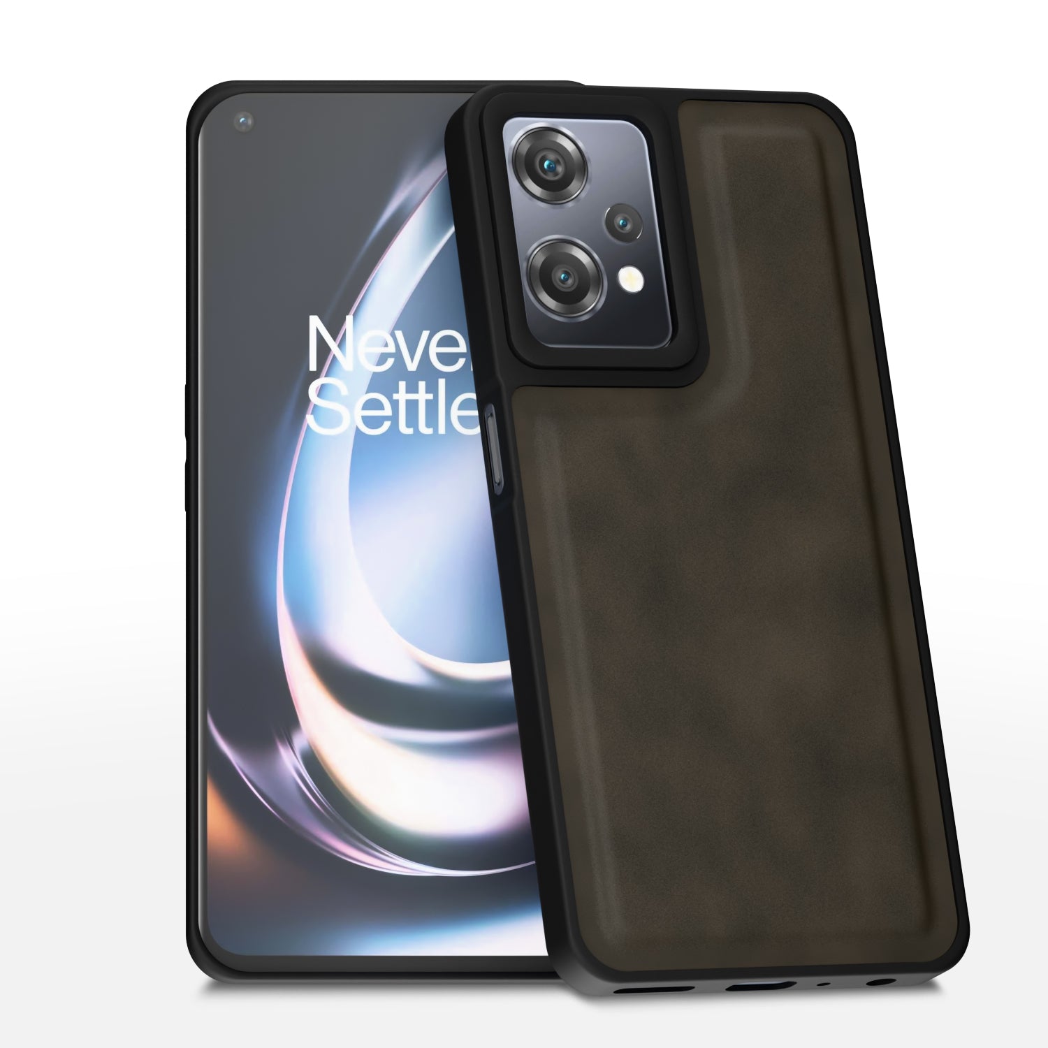 OnePlus Nord CE 2 Lite 5G Premium Leather Back Cover by Pikkme - Brown