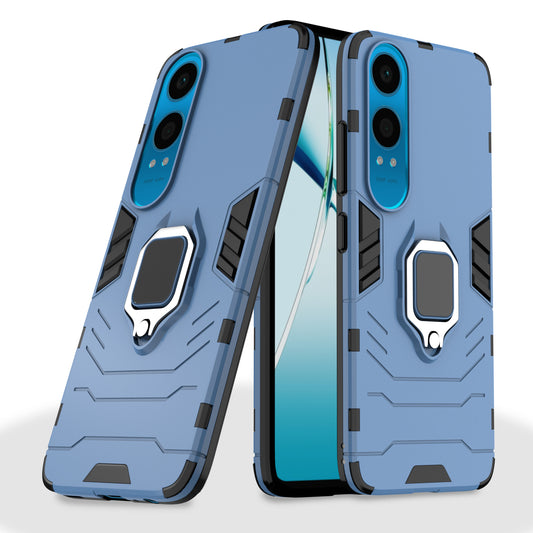 Pikkme OnePlus Nord Ce 4 Lite 5G D5 Tough Armor Back Cover (Blue)