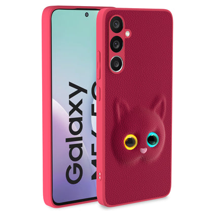 Pikkme Samsung Galaxy M56 5G kitty Back Cover - Pink