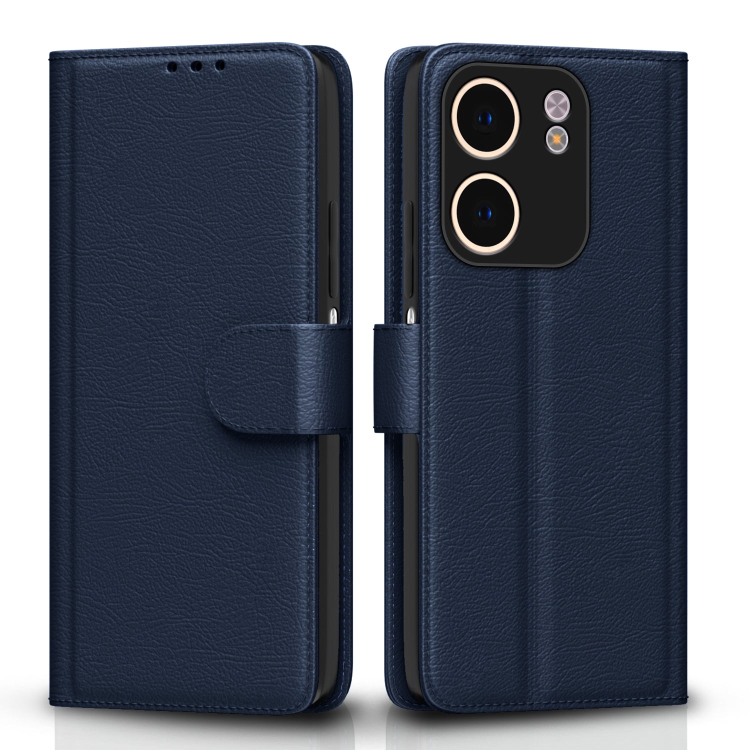 Pikkme Oppo A5x Vintage Flip Cover (Blue)