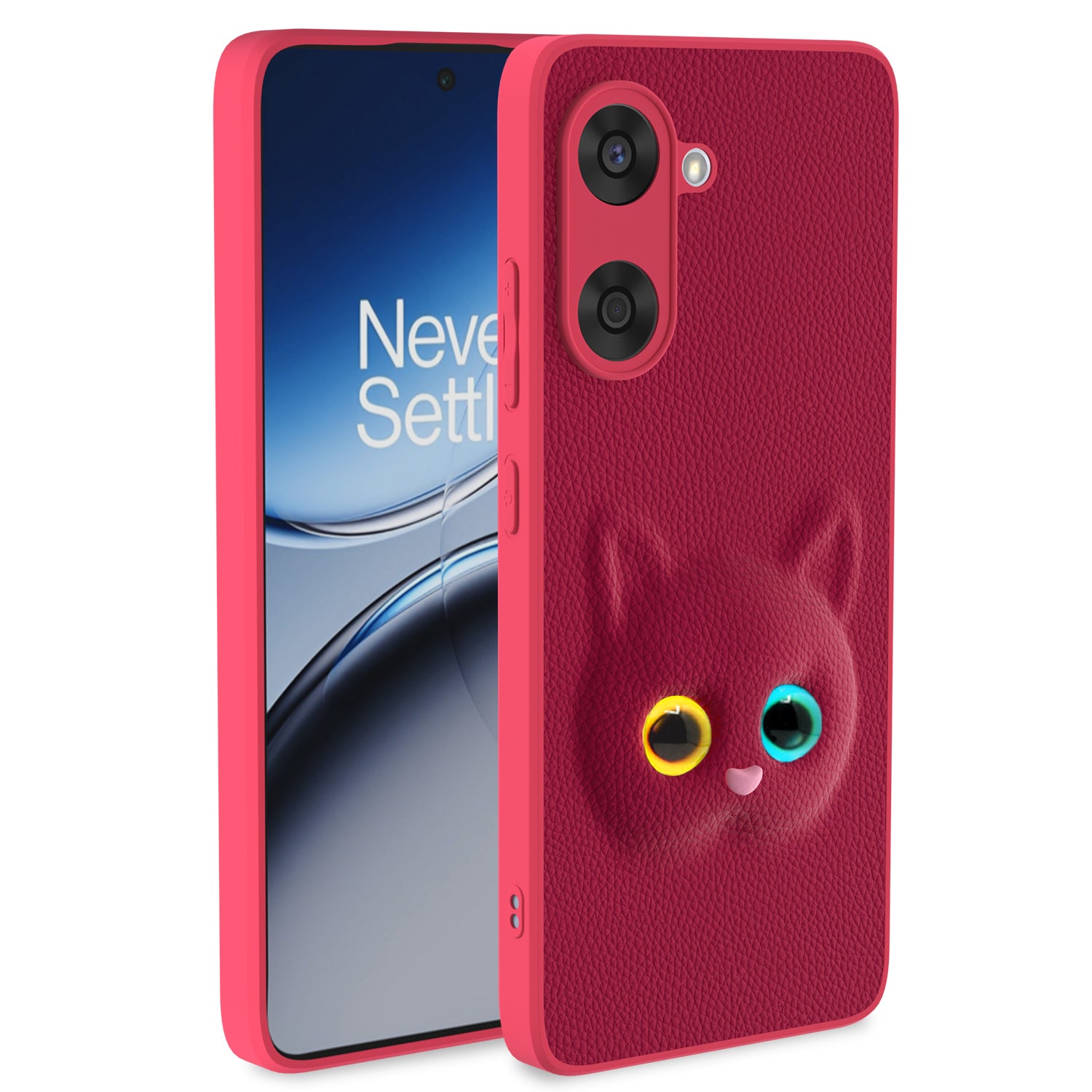 Pikkme Oneplus Nord Ce 5 5G kitty Back Cover - Pink