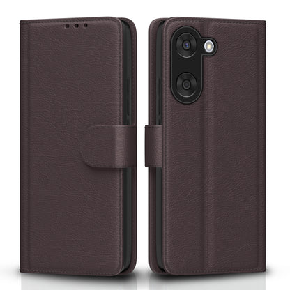 Pikkme OnePlus Nord Ce 5 5G Vintage Flip Cover (Coffee)
