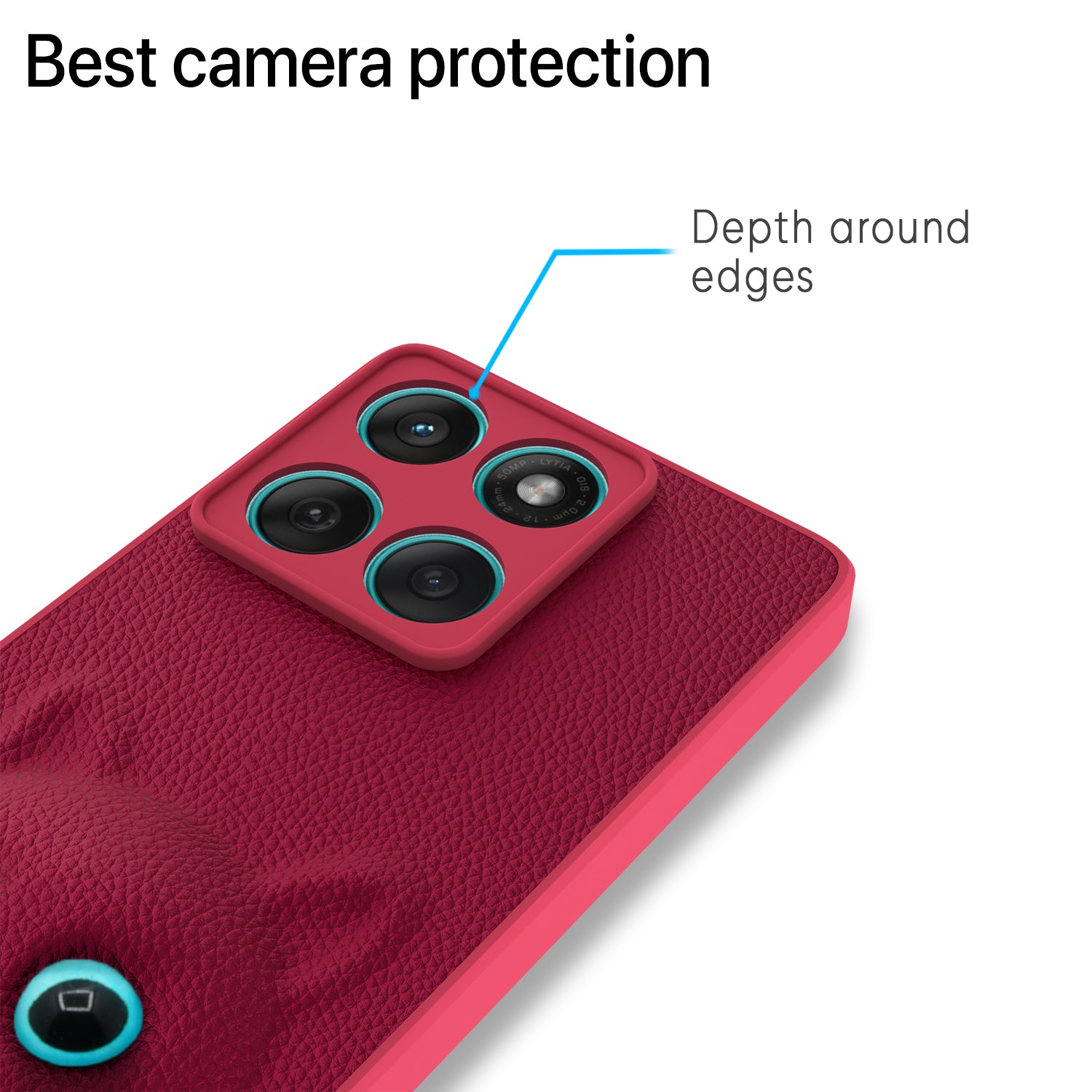 Pikkme Motorola Moto Edge 60 Fusion 5G Kitty Back Cover (Pink)
