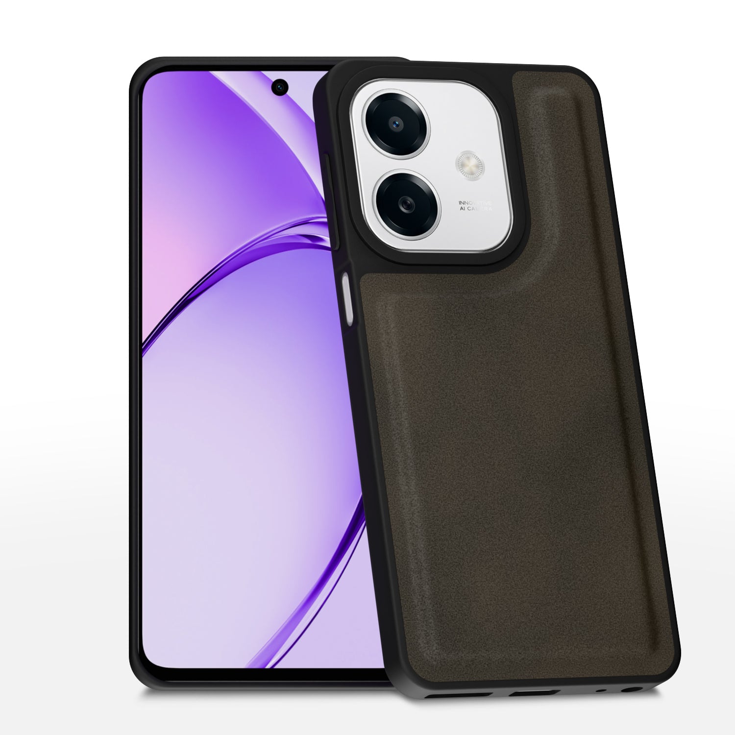 Oppo A3x / A3 / A3x 4G / 5G Premium Leather Back Cover by Pikkme - Brown
