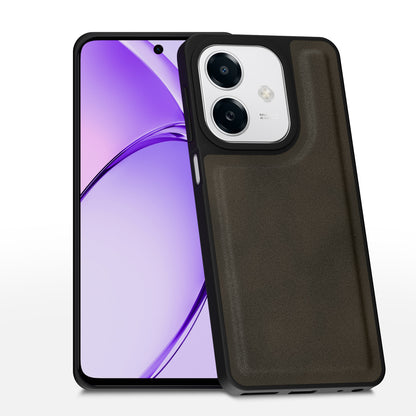Oppo A3x / A3 / A3x 4G / 5G Premium Leather Back Cover by Pikkme - Brown