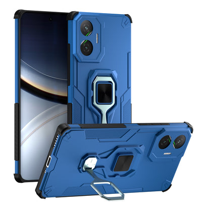 Pikkme blue D15 Tough Armor mobile cover for Poco F7 5G