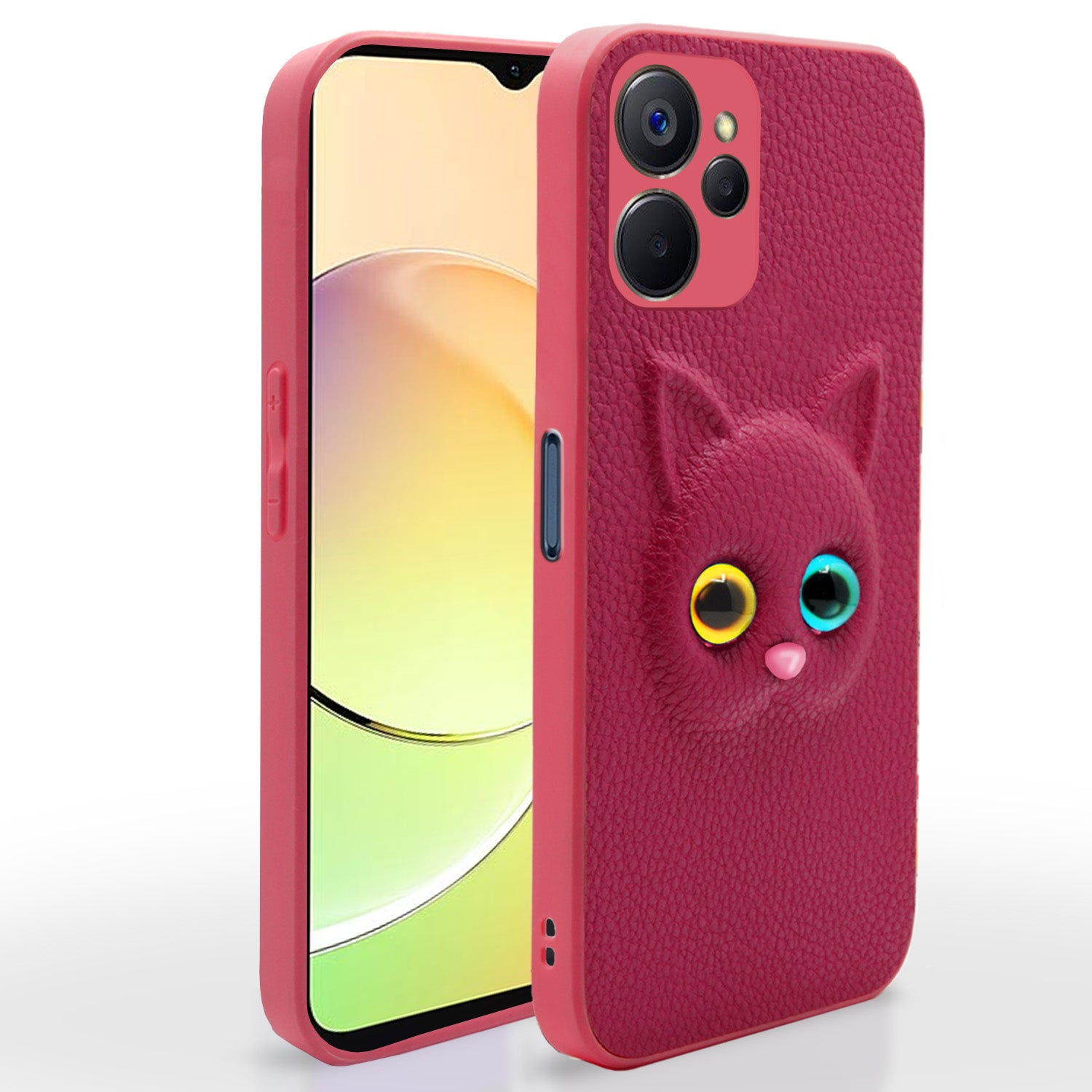  Realme 9i 5G Kitty Back Cover -Pink
