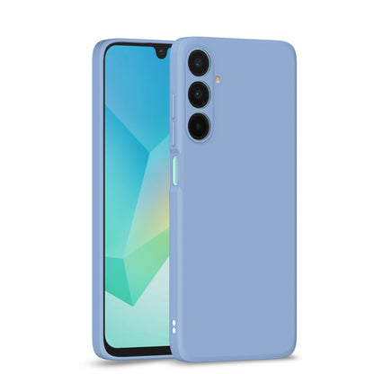 Pikkme Samsung Galaxy A26 5G Soft Matte Liquid Silicone Back Cover - Aqua Blue