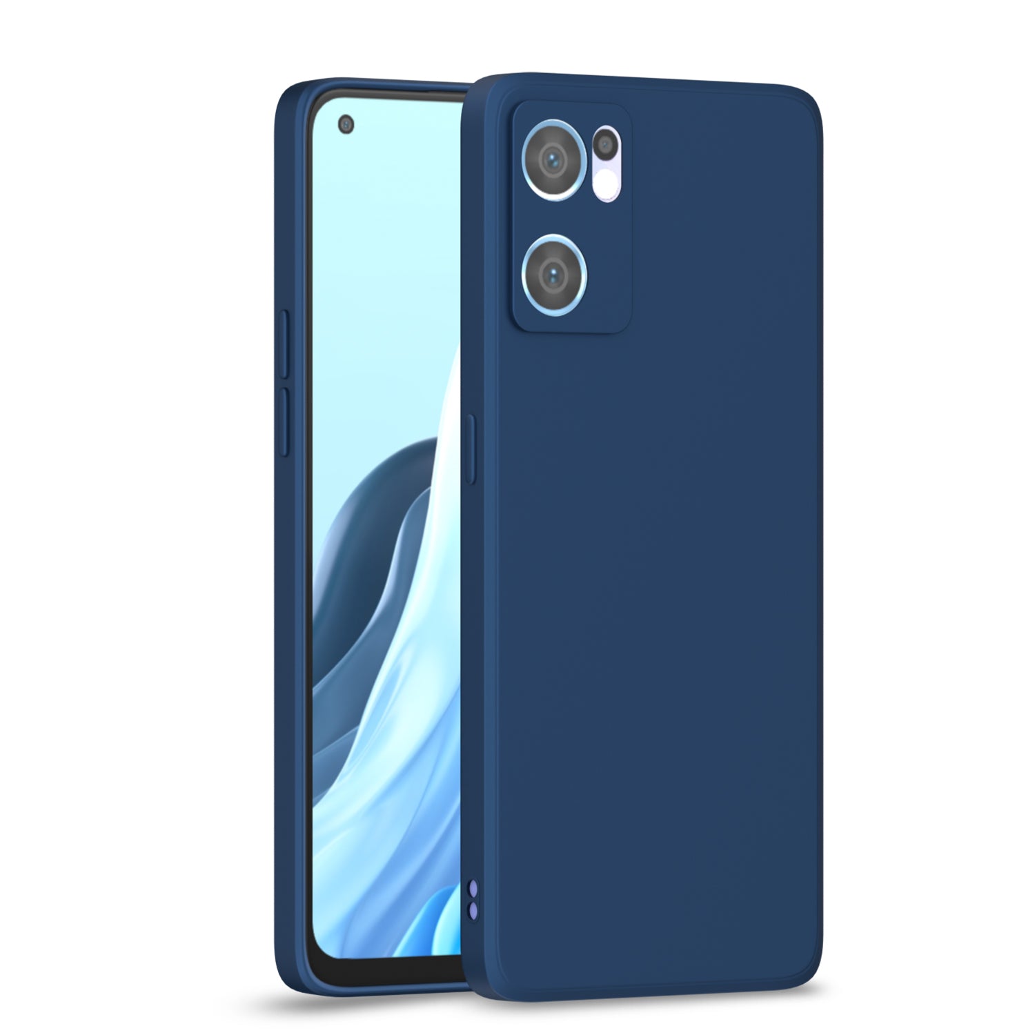 Blue phone cover for Oppo Reno 7 5G – Pikkme