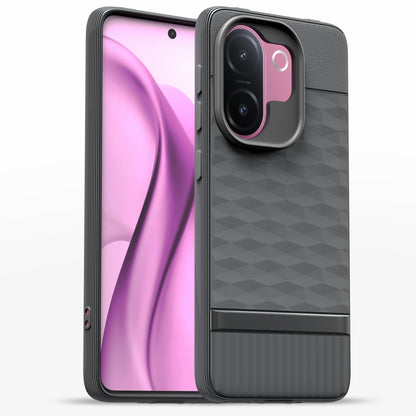 Pikkme Vivo V60e 5G Shockproof Soft Flexible Gencase Back cover  - Grey