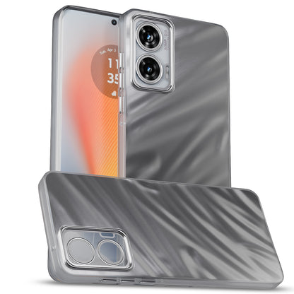 Pikkme silver phone cover for Moto Edge 50 Fusion/G96 5G