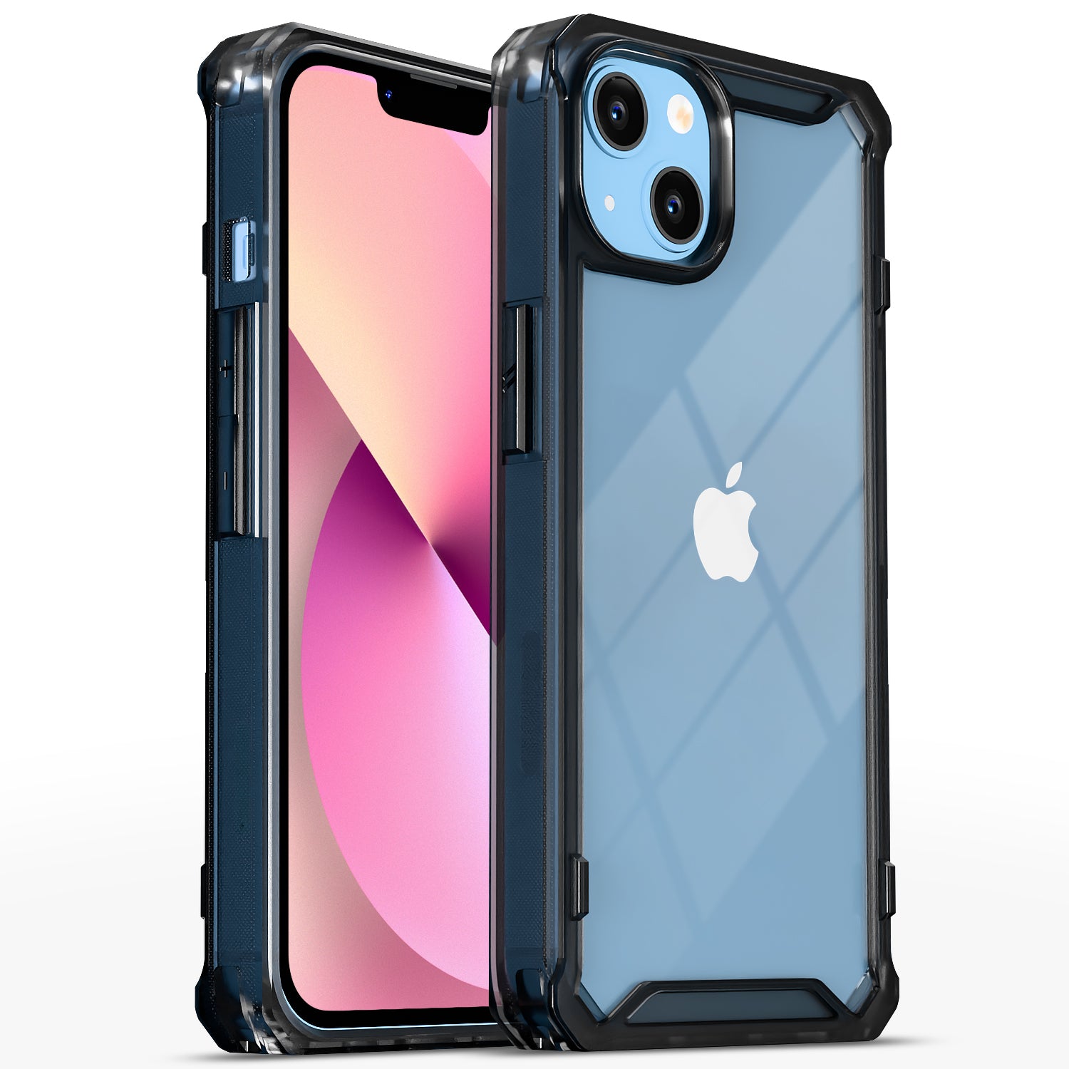 iPhone 13/14 phone cover in black by Pikkme