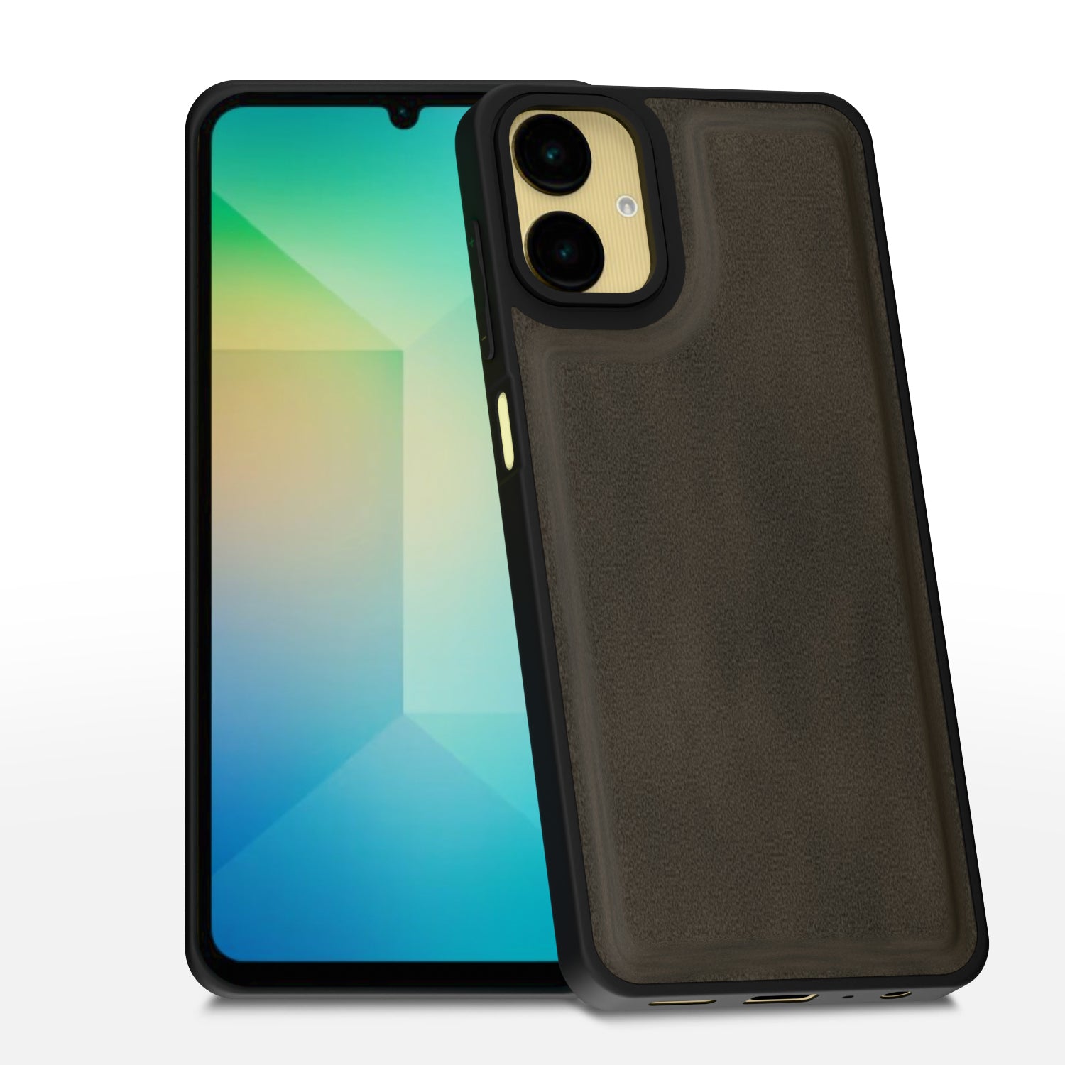 Samsung Galaxy A06 Premium Leather Back Cover by Pikkme - Brown