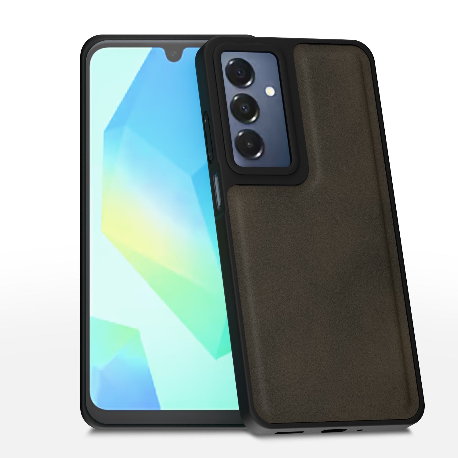 Samsung Galaxy A16 5G Premium Leather Back Cover by Pikkme - Brown