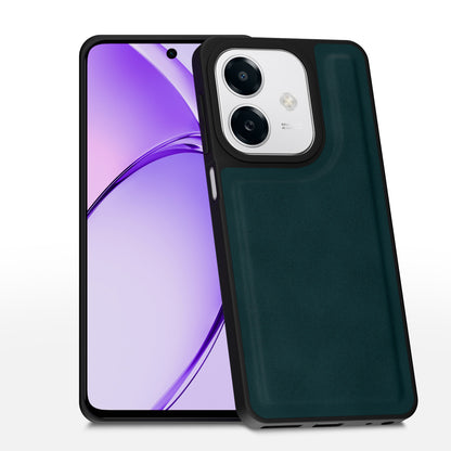 Oppo A3x / A3 / A3x 4G / 5G Premium Leather Back Cover by Pikkme - Green