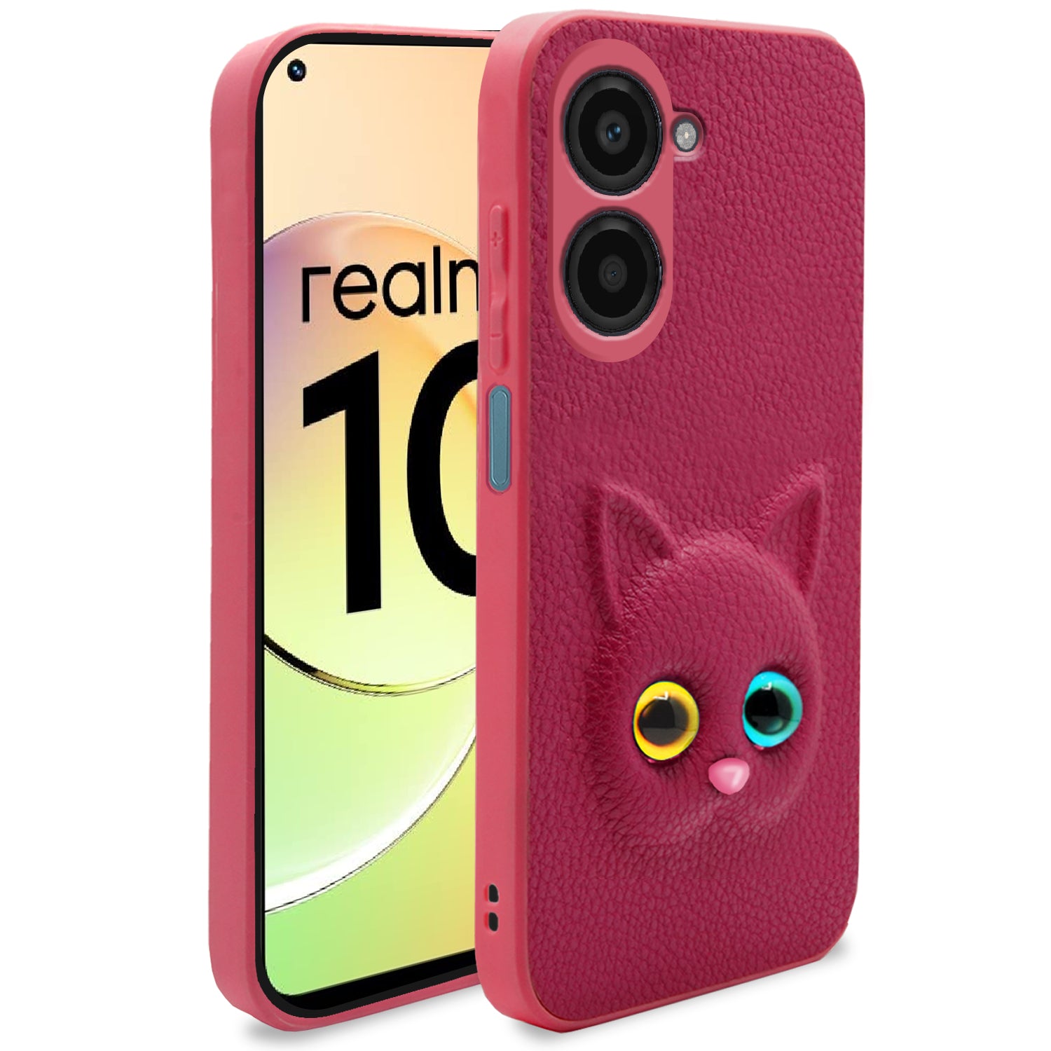  Realme 10 4G Kitty Back Cover -Pink