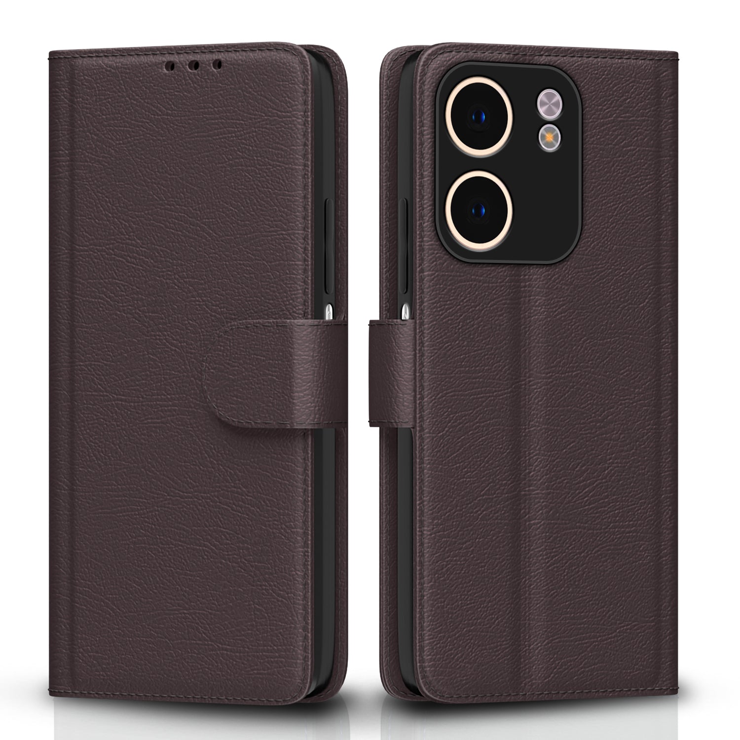 Pikkme Oppo A5x Vintage Flip Cover (Coffee)