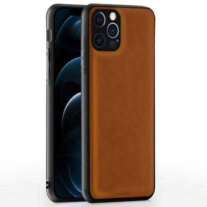 iPhone 12 Pro Max LeatherBack Back Cover – Brown