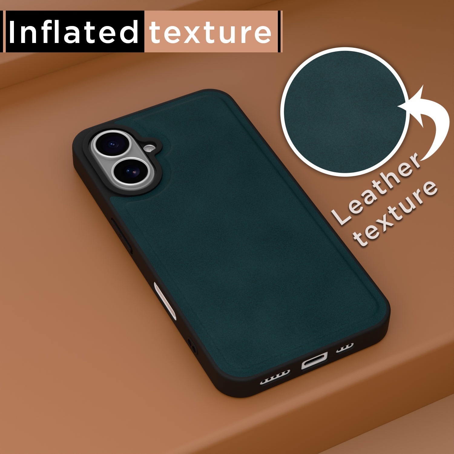iPhone 16 mobile cover in green by Pikkme – photo 2