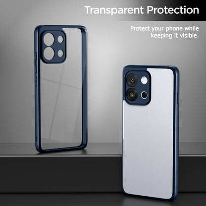 Pikkme OnePlus 13s 5G Eagle 2 Shockproof Sleek Hybrid Armor Back Cover (Blue)