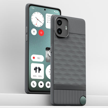 Pikkme CMF by Nothing Phone 1 5G Shockproof Soft Flexible  Gencase Back Cover (Grey)