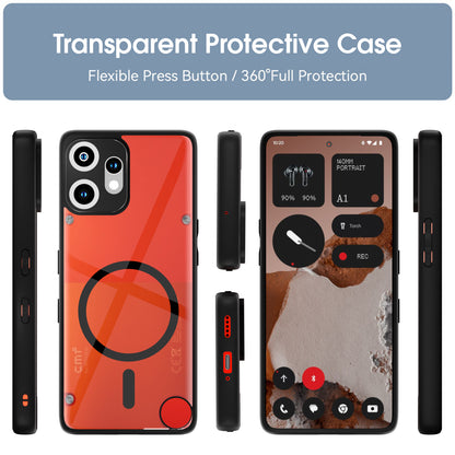 Pikkme CMF by Nothing Phone 2 Pro 5G Eagle 2 Magsafe back Cover (Black)
