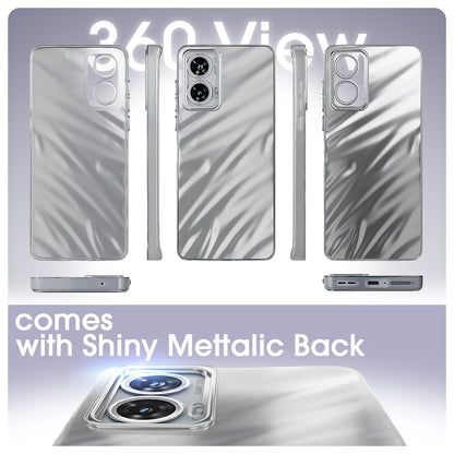 Moto Edge 50 Fusion/G96 5G phone cover in silver by Pikkme – photo 2