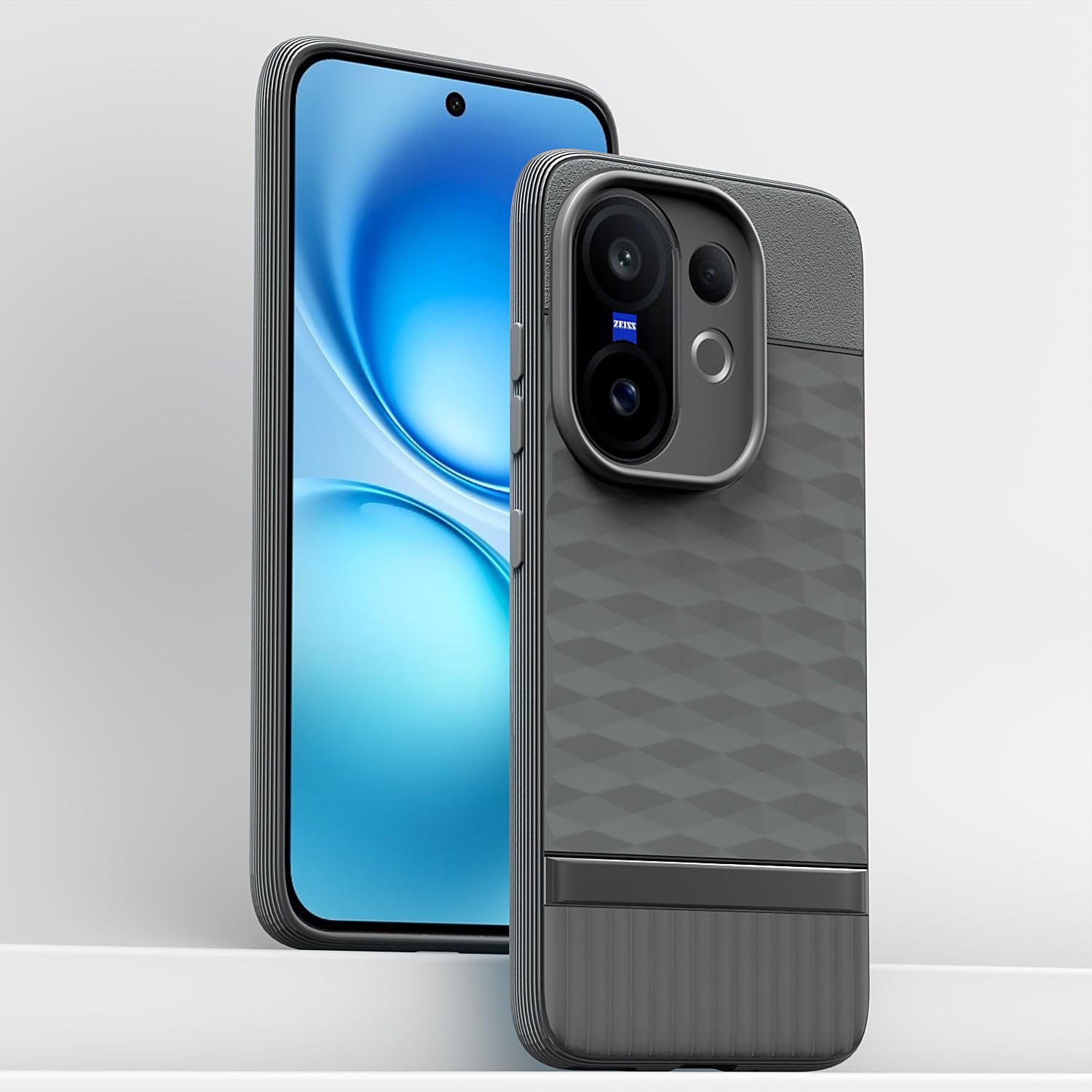 Pikkme grey Gencase mobile cover for Vivo V60/T4 Pro 5G – photo 2
