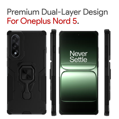 Black D15 Tough Armor mobile back cover for OnePlus Nord 5 5G – Pikkme – photo 2