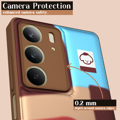 Pikkme  Realme C75 Cute Girlish Dog Series Back Cover (Design3)