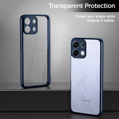 Pikkme Oppo K13 5G Eagle 2 Shockproof Sleek Hybrid Armor Back Cover (Blue)