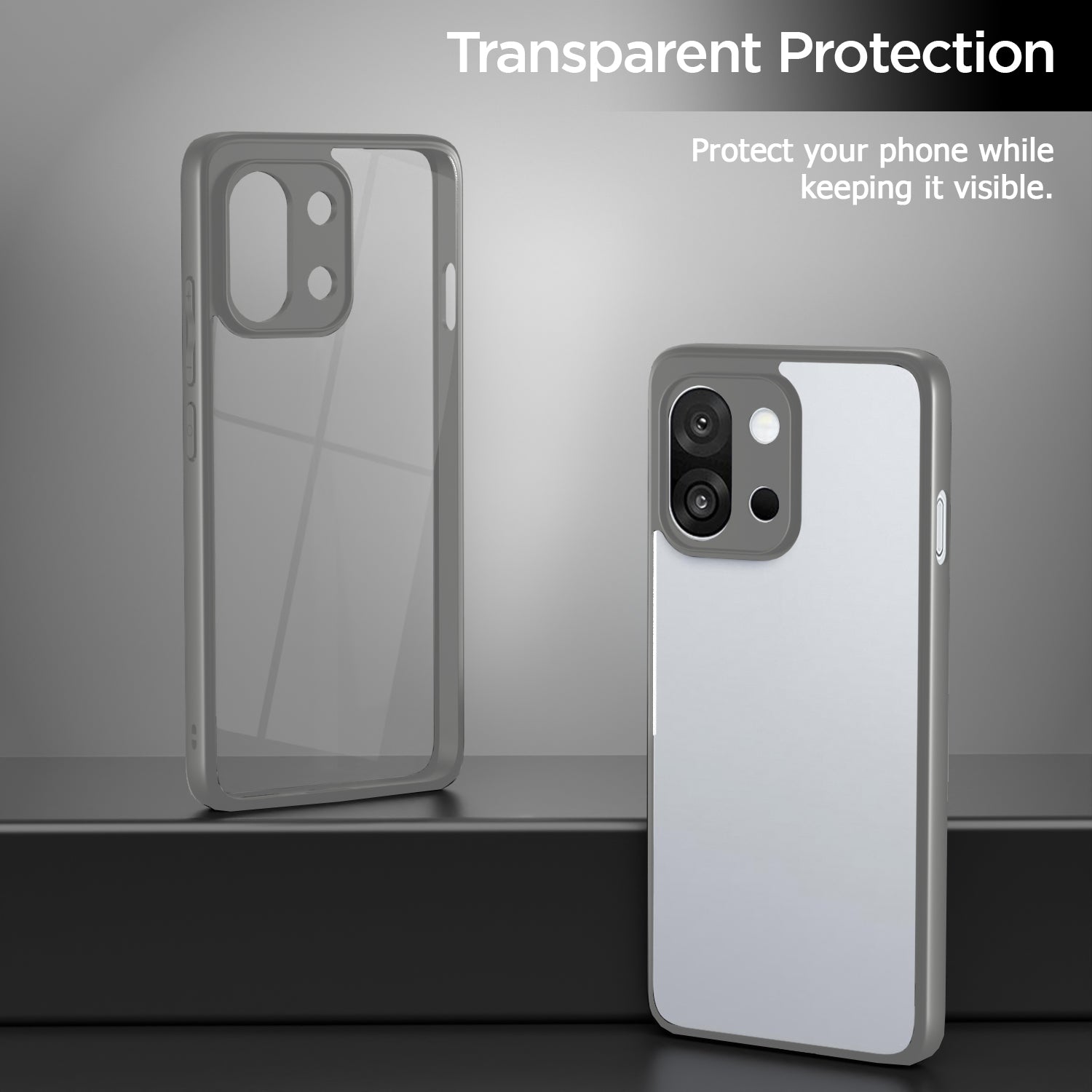 Pikkme OnePlus 13s 5G Eagle 2 Back Cover (Grey)