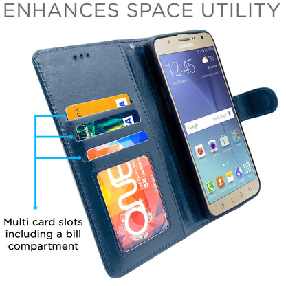 Pikkme Samsung Galaxy M32 5G / A32 5G Flip Cover(Blue)