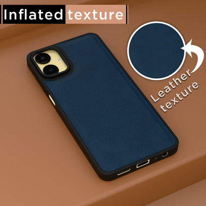 Pikkme Samsung Galaxy A06 Premium Leatherback Case (Blue)